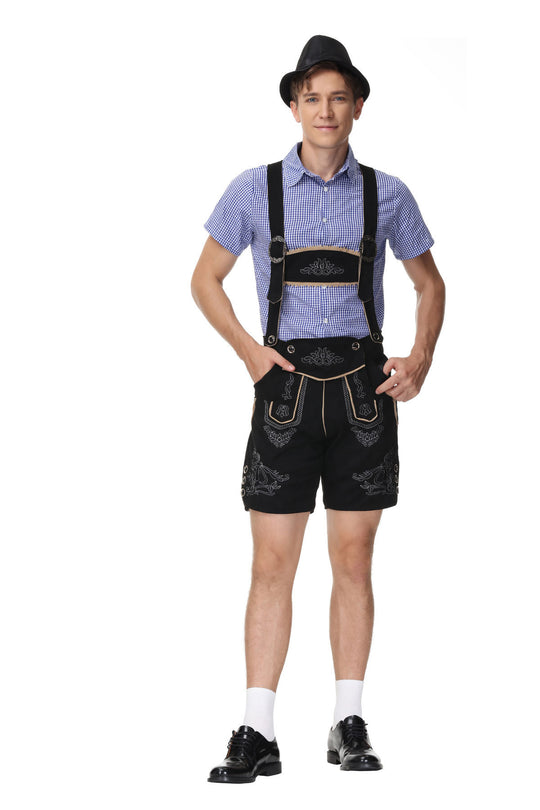 Herren Stilvolles Trachten-Outfit mit aufwändigen Stickereien und modernen Akzenten EB