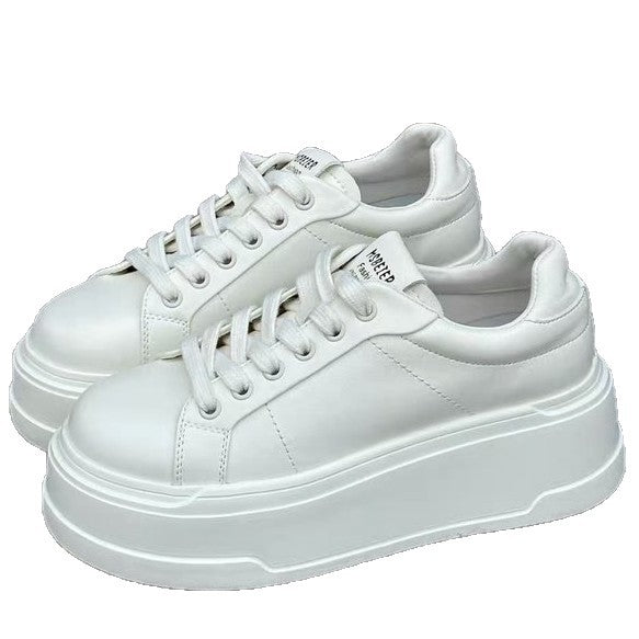Damen modische Plateau Sneakers mit bequemer Innensohle und rutschfester Sohle EB