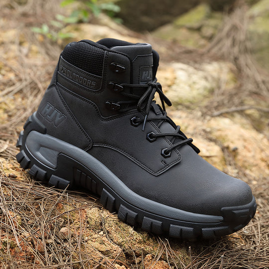 Damen Wanderstiefel mit rutschfester Profilsohle und atmungsaktivem Obermaterial EB