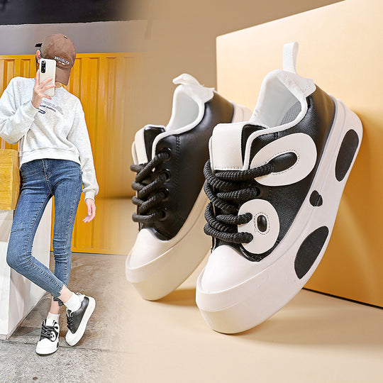 Damen modische Sneakers mit einzigartigem Design und bequemer Sohle EB