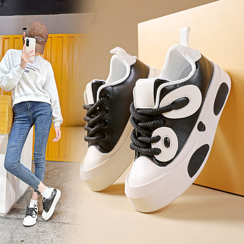 Damen modische Sneakers mit einzigartigem Design und bequemer Sohle EB