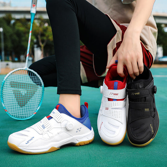 Unisex leichte atmungsaktive Indoor-Tennisschuhe mit stabiler nicht abfärbender Sohle und stoßdämpfung EB