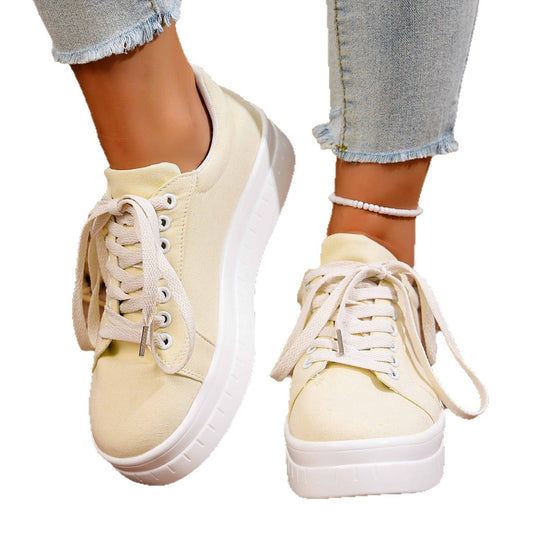 Damen Sportschuhe mit dicker Sohle EB