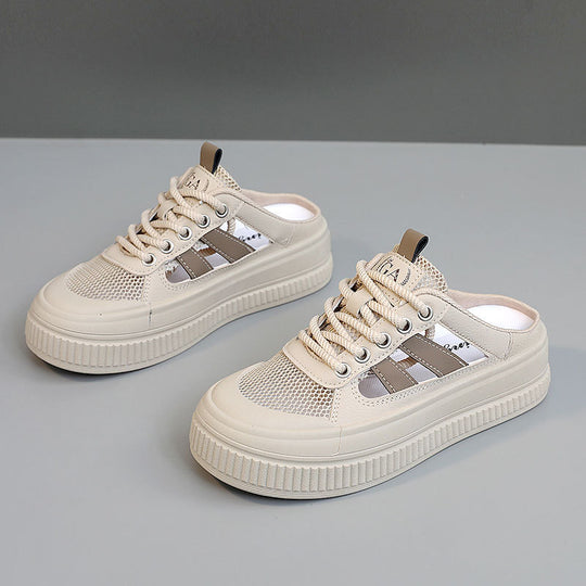 Damen Freizeitsneaker mit atmungsaktiver Mesh-Oberfläche und komfortabler Dämpfung EB