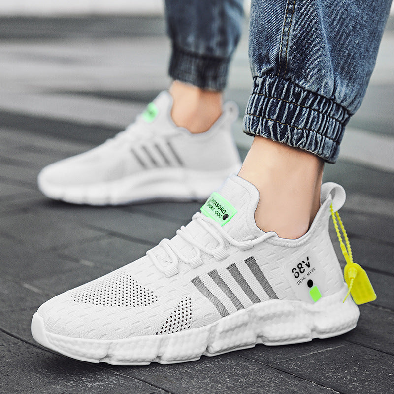 Damen Leichte und atmungsaktive Freizeitsneaker mit Flex-Sohle EB