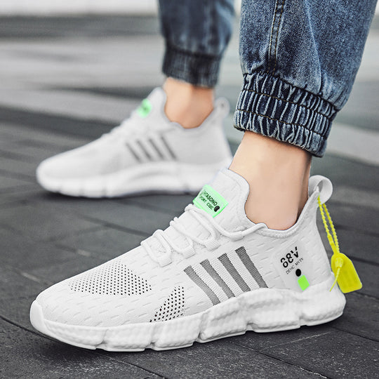 Damen Leichte und atmungsaktive Freizeitsneaker mit Flex-Sohle EB