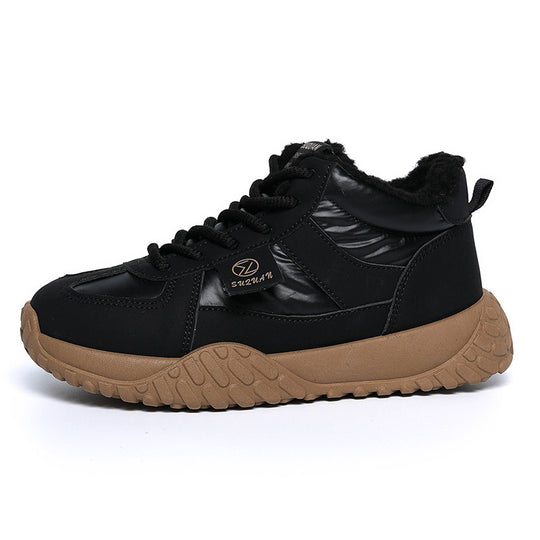 Damen Hohe Winter Sneakers mit kuscheligem Innenfutter EB
