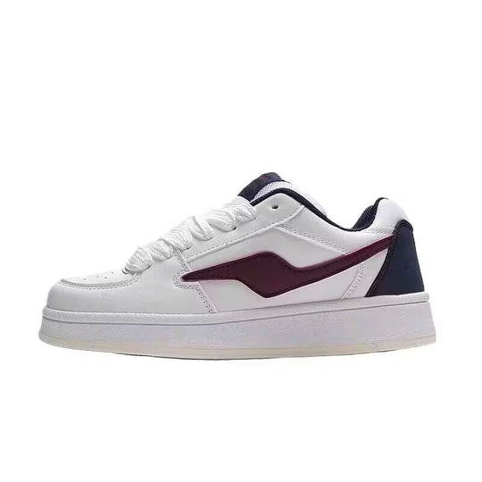 Damen modische Sneakers mit ergonomischer Sohle und farblichen Akzenten EB