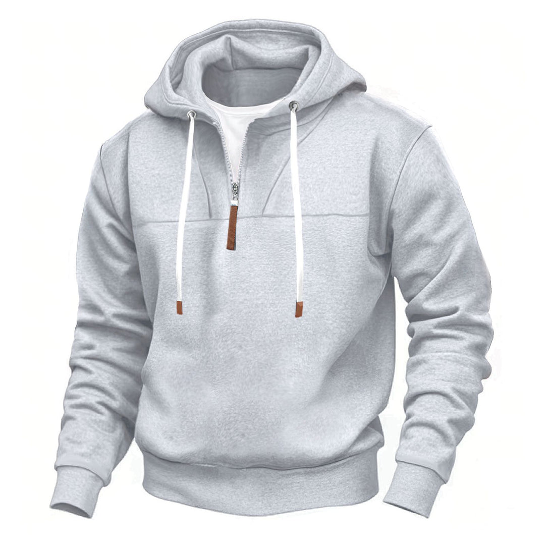 Herren Kapuzenpullover mit praktischer Reißverschlussöffnung und modernem Design EB