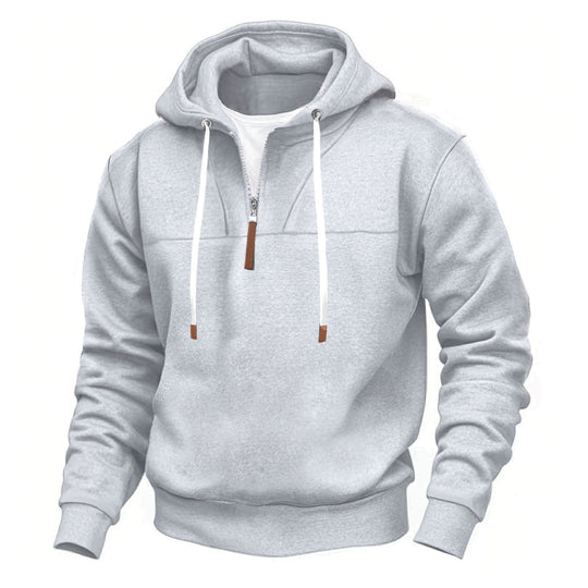 Herren Kapuzenpullover mit praktischer Reißverschlussöffnung und modernem Design EB