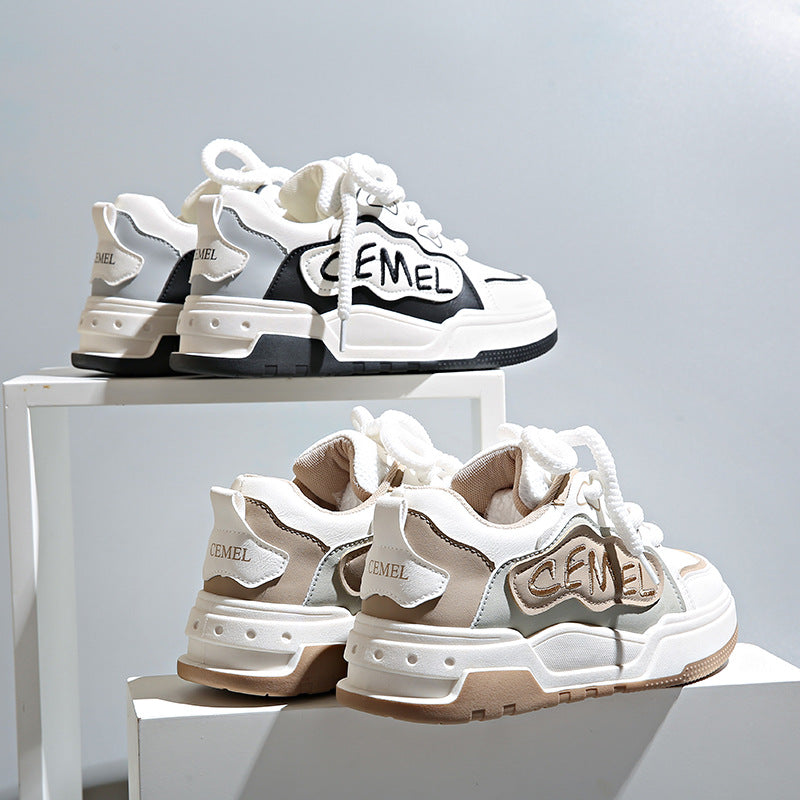Damen Sportliche Sneakers mit trendigem Design und atmungsaktiver Oberfläche EB