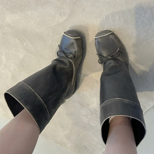 Damen Hochwertige Stiefel mit modernem Design und flexiblem Schaft EB