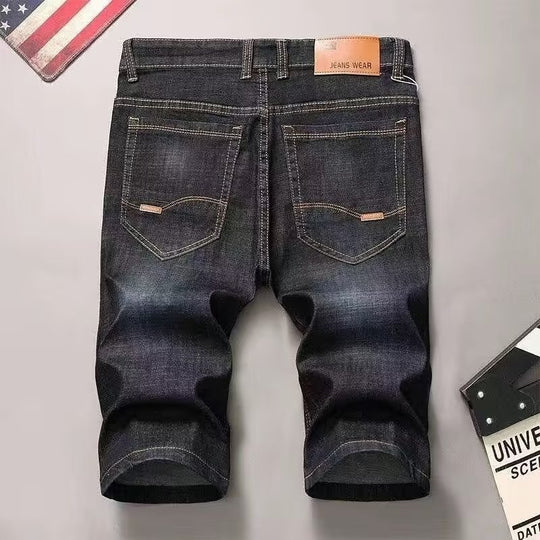 Herren lässige Denim-Shorts im modernen Schnitt mit praktischen Taschen EB