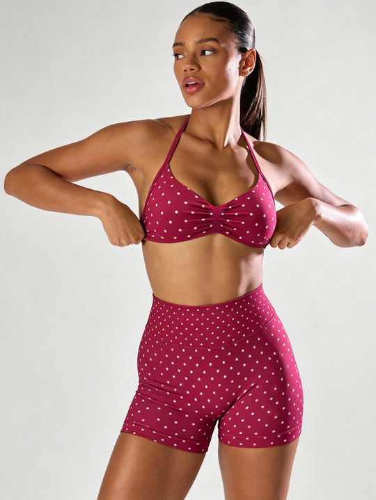 Damen Sportlicher Jumpsuit mit Raffungen und verstellbaren Trägern EB