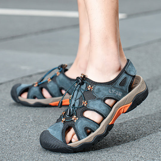 Damen Sportliche Wassersandalen mit rutschfester Außensohle und schnellschnürbarem System EB