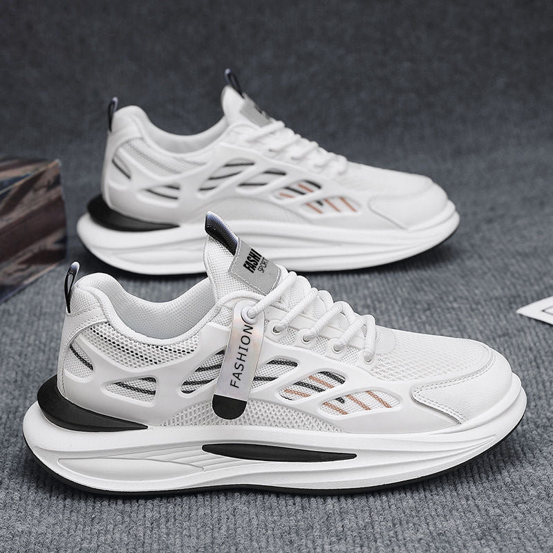 Damen Sportliche Luftpolster Sneakers mit leichtgewichtigem Obermaterial und atmungsaktiver Sohle EB