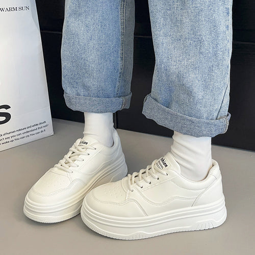 Damen Trendige Plateau-Sneaker mit komfortabler Dämpfung und modischem Design EB