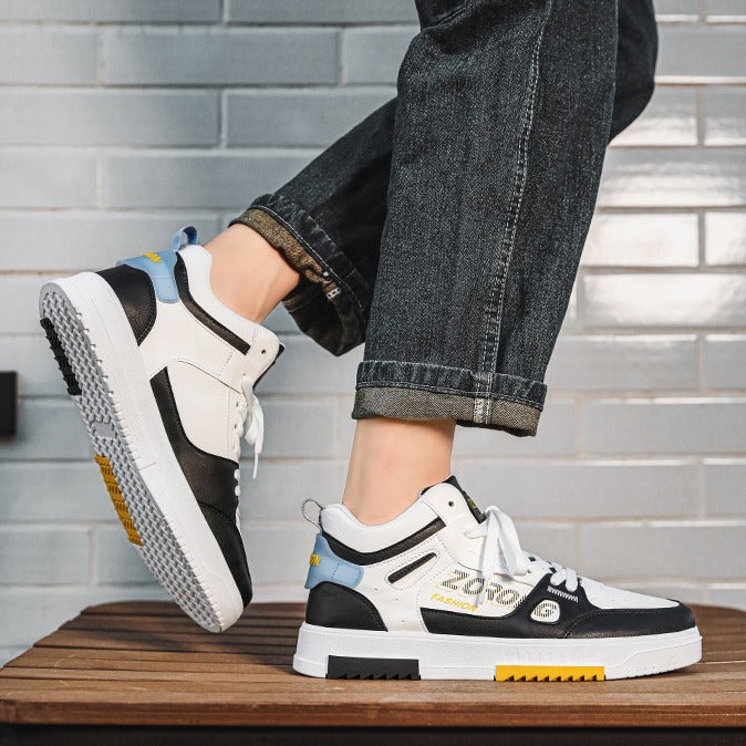 Damen Hohe Sneakers mit sportlichem Design und rutschfester Sohle EB