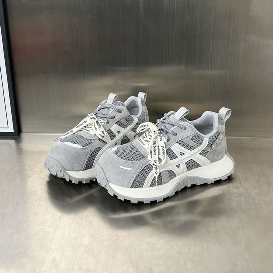 Damen vielseitige Sport Sneakers mit atmungsaktivem Mesh und robustem Obermaterial EB