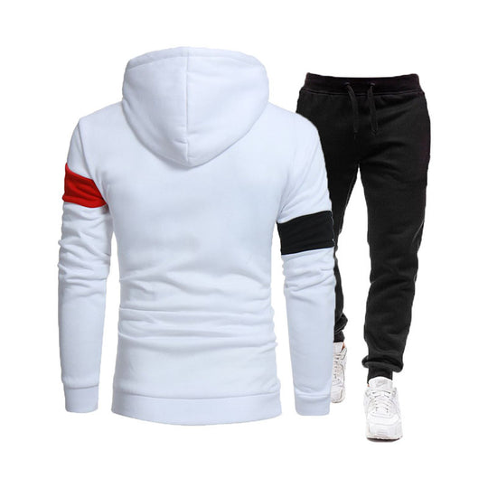 Herren modisches Sweatshirt- und Jogginghose-Set EB