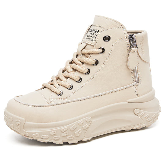 Damen Hochformatige Sneaker mit praktischer Reißverschlussseite EB