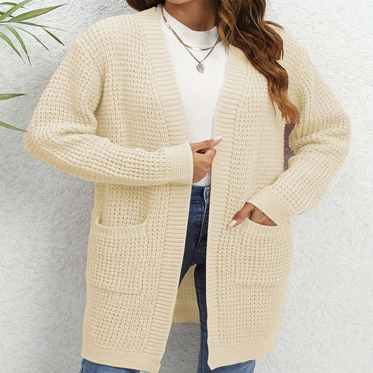 Damen modischer Strickcardigan EB