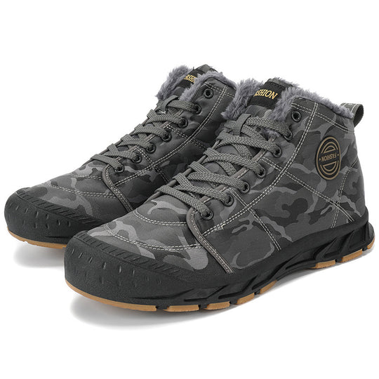 Damen Modische Winterstiefel mit warmem Innenfutter und rutschfester Sohle EB