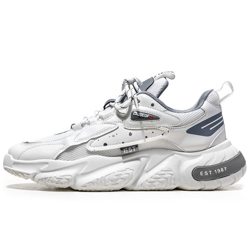 Damen Sportliche Trend-Sneaker mit atmungsaktiver Mesh-Oberfläche und starker Dämpfung EB