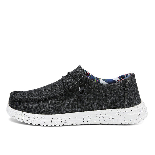 Damen Bequeme Slip-On Freizeitschuhe mit elastischem Einschlupfdesign EB