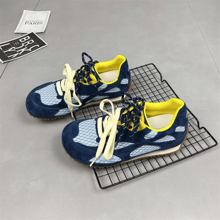 Damen sportliche Laufschuhe mit atmungsaktivem Mesh-Obermaterial und rutschfester Sohle EB