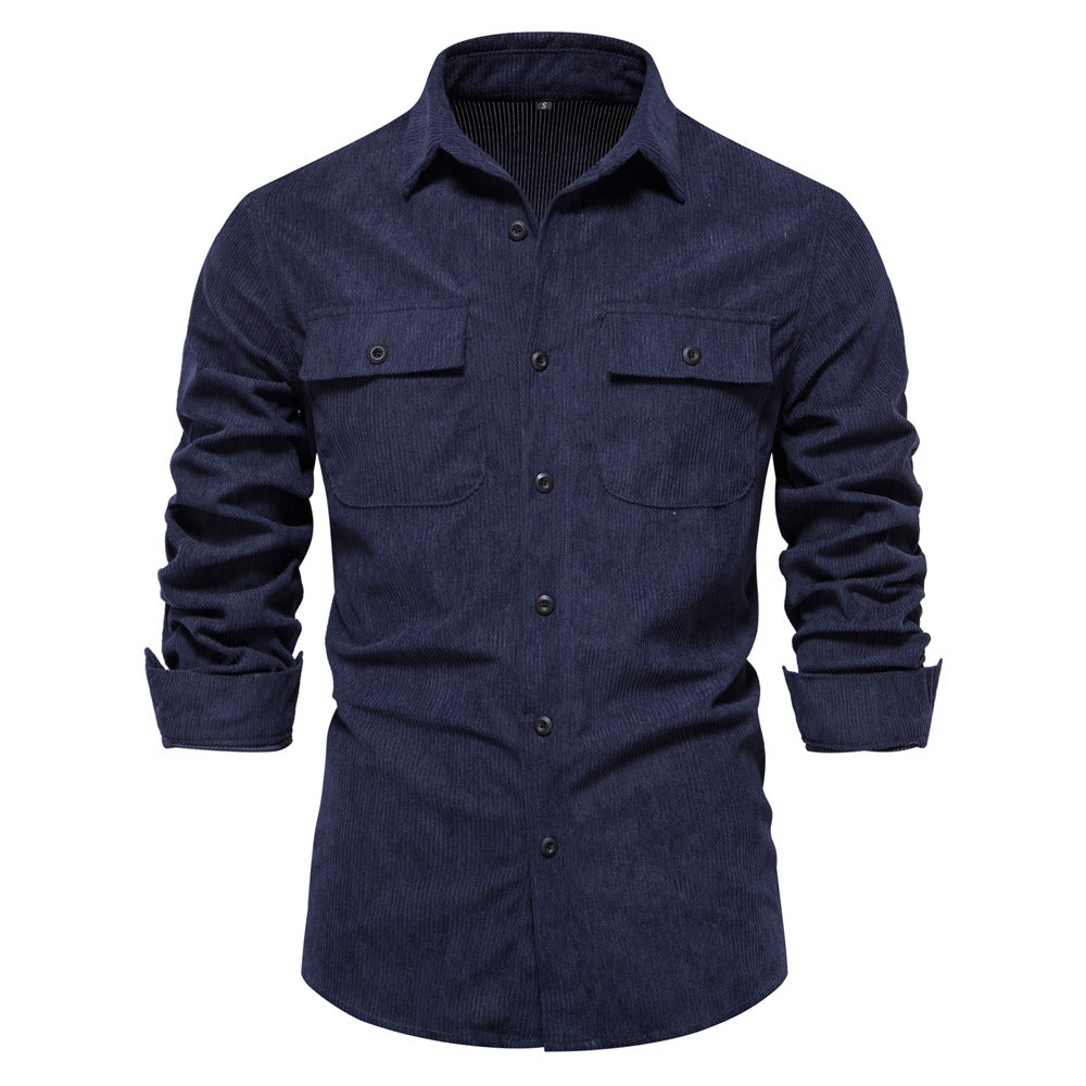 Herren Kamelhaar-Karohemd Shirt EB