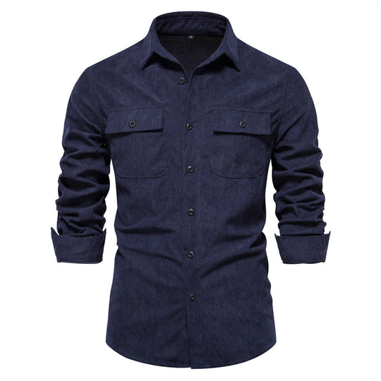 Herren Kamelhaar-Karohemd Shirt EB