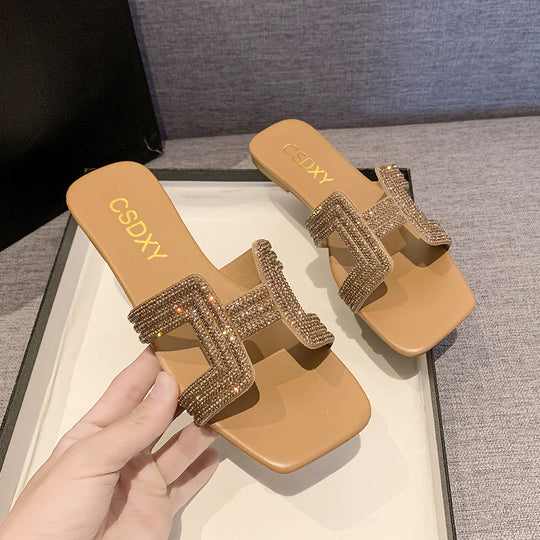 Damen Glamouröse Sandalen EB