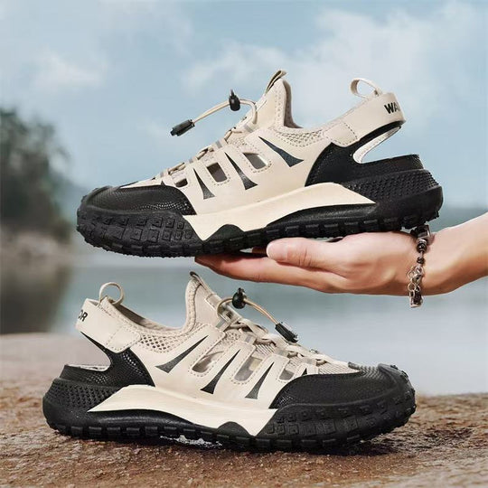 Damen Atmungsaktive Outdoor-Sandalen mit Schnellschnürsystem EB