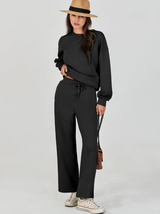 Damen entspannten Komfort Sweatset EB