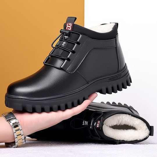 Damen Stiefelette mit warmem Innenfutter und rutschfester Sohle EB