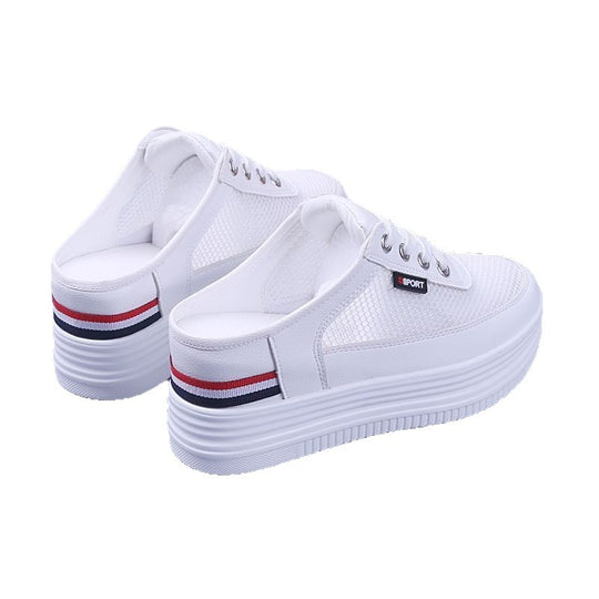 Damen Sportliche Clogs mit atmungsaktivem Mesh-Obermaterial und rutschfester Sohle EB