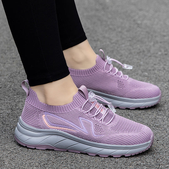 Damen Atmungsaktive Sneaker mit schnellem Schnellschnürsystem EB