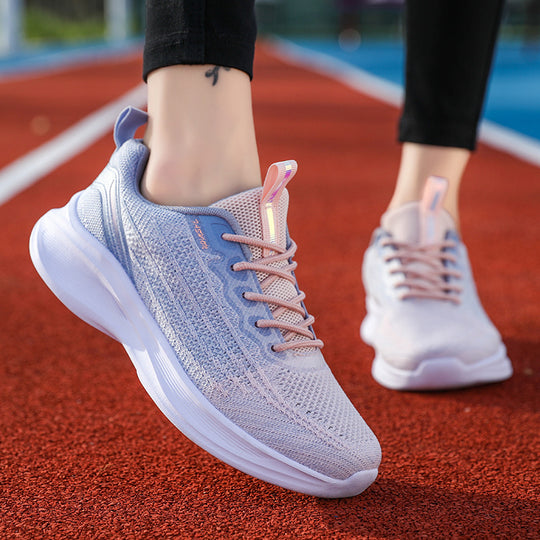 Damen Leichte Laufschuhe mit atmungsaktivem Obermaterial und flexibler Dämpfung EB