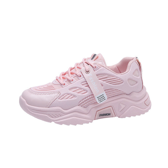 Damen Sportliche Sneakers mit atmungsaktiver Mesh-Oberfläche und dämpfender Sohle EB