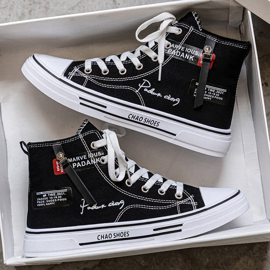 Damen Hohe Sneakers mit modernem Design und bequemer Innensohle EB