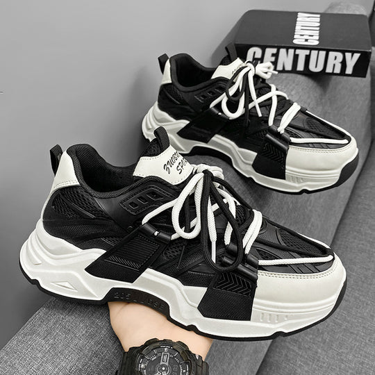 Damen Sportliche Sneakers mit atmungsaktivem Obermaterial und innovativer Schnürtechnologie EB