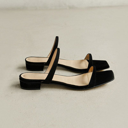 Damen Slingback Sandalen mit elegantem Absatz EB
