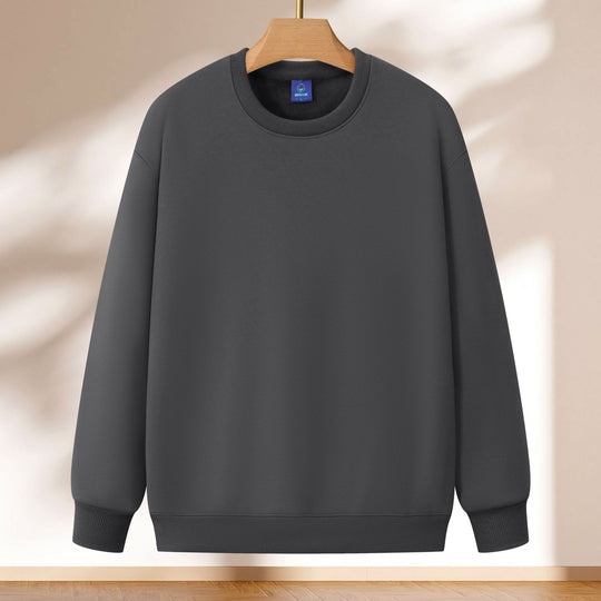 Damen lässiges Sweatshirt mit breiten Schultern und weichem Innenfutter EB
