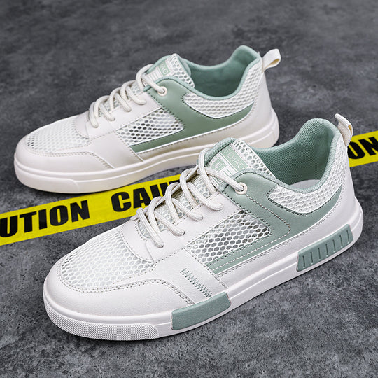 Damen Sportliche Sneakers mit atmungsaktivem Mesh-Obermaterial und dämpfender Sohle EB