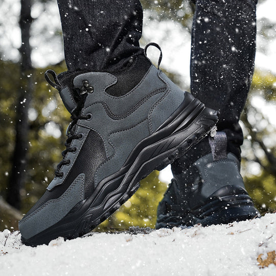 Damen Sportliche Winterstiefel mit strapazierfähigem Obermaterial und rutschfester Sohle EB