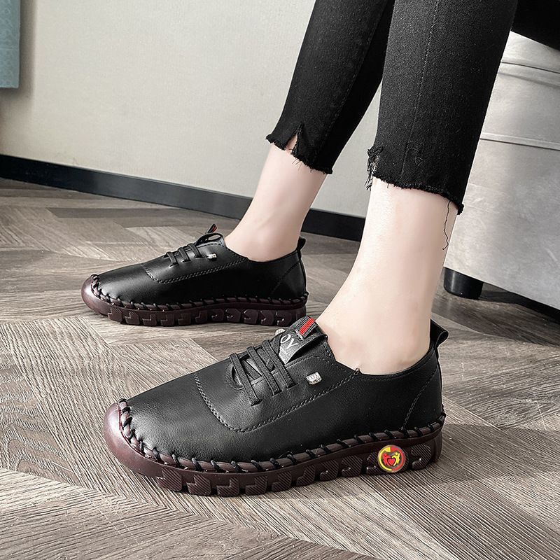 Damen Bequeme und stilvolle Alltagschuhe mit feinem Handstich EB