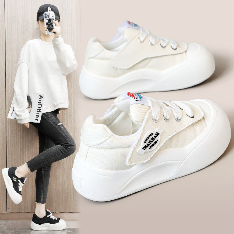 Damen Sneakers mit rutschfester Gummisohle und atmungsaktivem Obermaterial EB