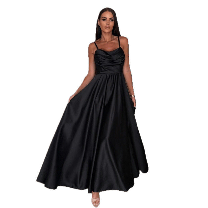 Damen Elegantes Bodenlanges Abendkleid EB
