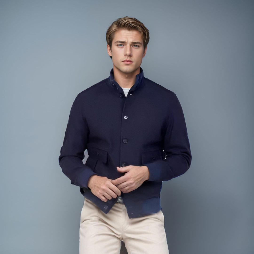 Herren modische Utility-Jacke mit praktischen Taschen EB 1760428331